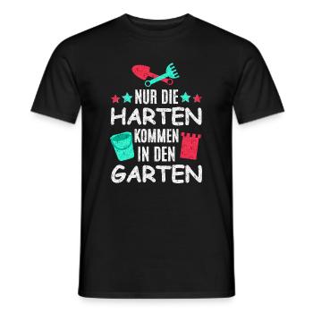 Garten Spielen - Männer T-Shirt - Schwarz - Vorne - AI Model Male 178 light (178cm)