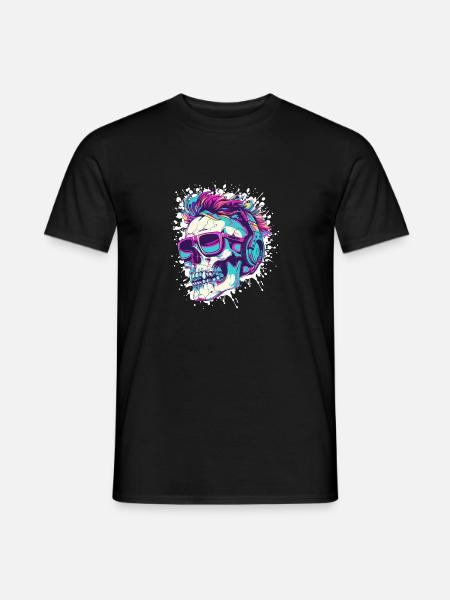 Punk Skull Party - Men's T-Shirt -