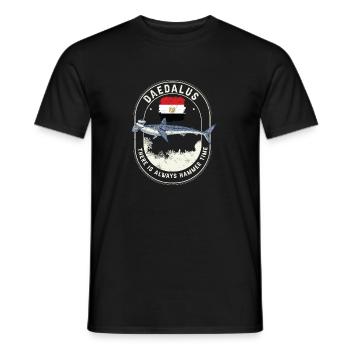 Daedalus Always Hammer Time Tauchsafari Hammerhai - Männer T-Shirt - Schwarz - Vorne - AI Model Male 178 light (178cm)