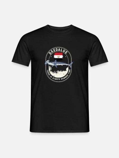 Croisière Deedalus Always Hammer Time Hammer Shark - T-shirt homme - noir