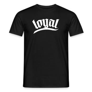 loyal game gang team clan bro brüder crew bobber - Männer T-Shirt - Schwarz - Vorne - AI Model Male 178 light (178cm)