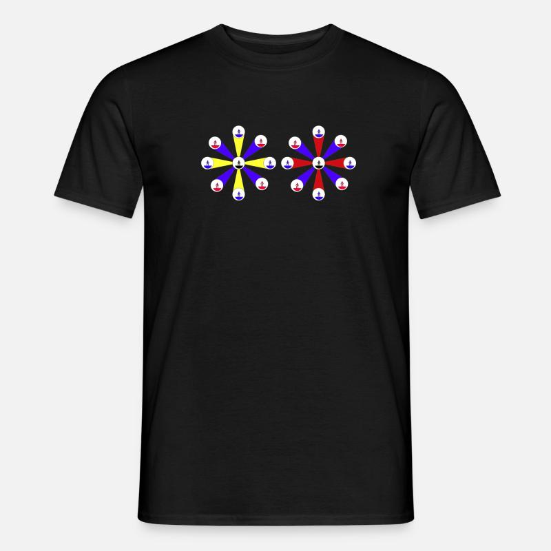 dress subbuteo never ending - T-shirt uomo - nero