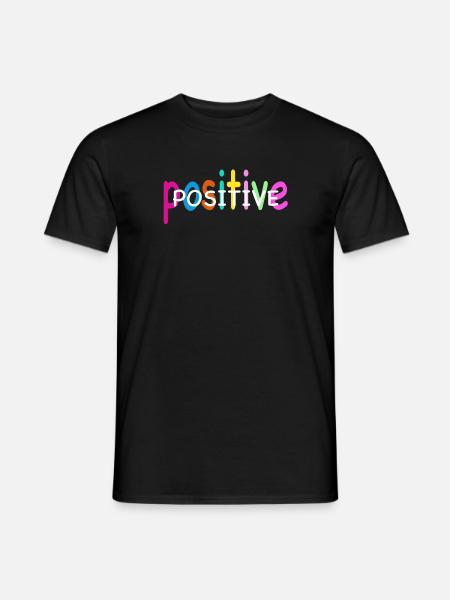Positive - Men's T-Shirt - black