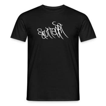 Stuttgart Streetart Souvenir - Männer T-Shirt - Schwarz - Vorne - AI Model Male 178 light (178cm)