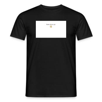 Backe die Welt einen besseren Cupcake - Männer T-Shirt - Schwarz - Vorne - AI Model Male 178 light (178cm)