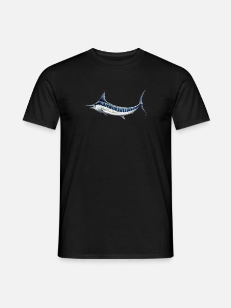 Blue Marlin - marlin bleu - Espadon - Poisson - T-shirt homme - noir
