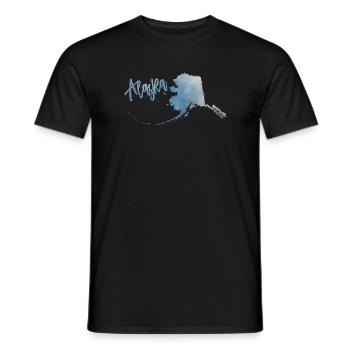 Alaska - Männer T-Shirt - Schwarz - Vorne - AI Model Male 178 light (178cm)