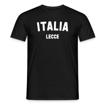 LECCE Italia Italie - T-shirt homme - noir - Devant - AI Model Male 178 light (178cm)