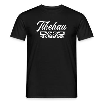 TIKEHAU (blanc) - T-shirt homme - noir - Devant - AI Model Male 178 light (178cm)