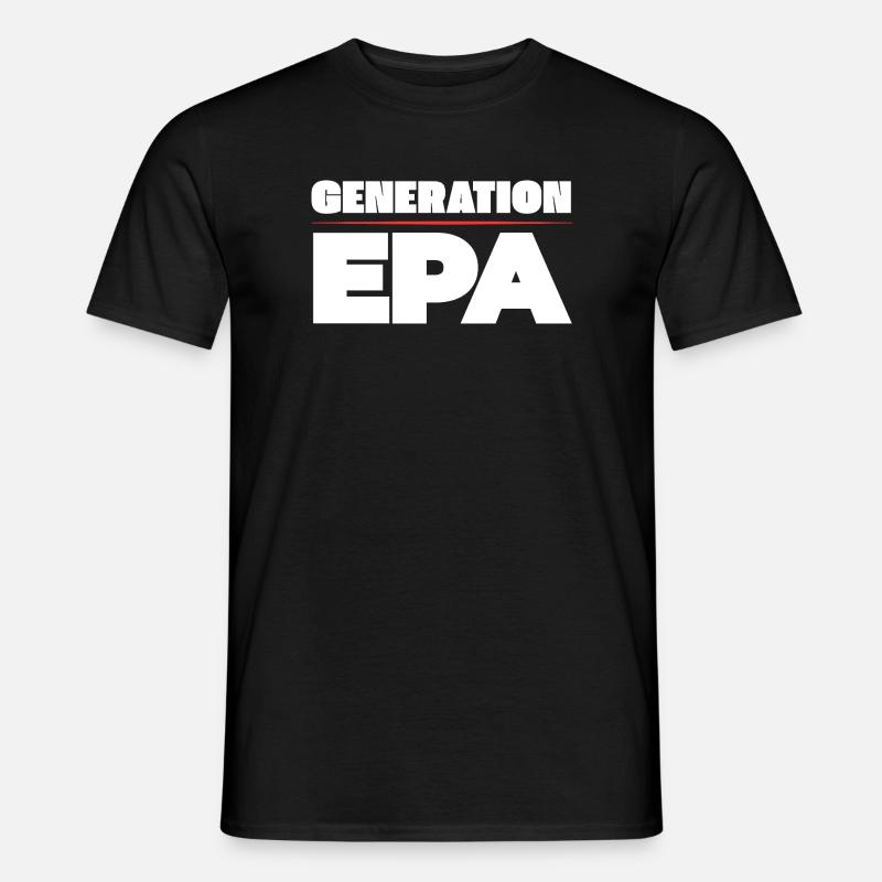 Generation EPA - Männer T-Shirt - Schwarz
