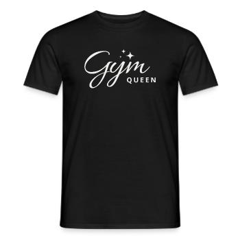 Scénario de Gym Queen Gym Gym féminin Entraînement féminin - T-shirt homme - noir - Devant - AI Model Male 178 light (178cm)