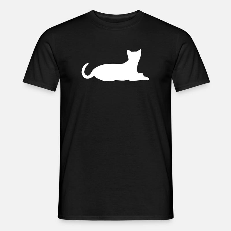 chat chat chat chat chat - T-shirt homme - noir