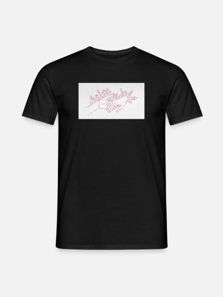 Hand of the Protector - Men's T-Shirt - black
