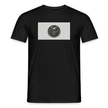 DU SIEHST - Männer T-Shirt - Schwarz - Vorne - AI Model Male 178 light (178cm)