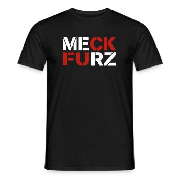  Meck Furz | Merz - nicht mein Kanzler - Männer T-Shirt - Schwarz - Vorne - AI Model Male 178 light (178cm)