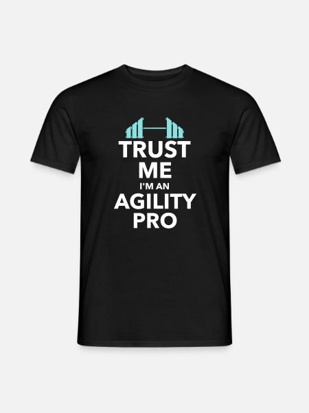 Trust Me Agility - Men's T-Shirt - black