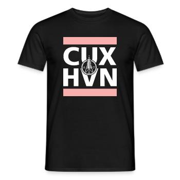 Cuxhaven Kugelbake Anker Herz maritim cuxhvn - Männer T-Shirt - Schwarz - Vorne - AI Model Male 178 light (178cm)