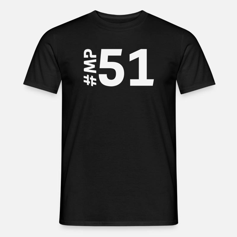 MP51-KARTON - Männer T-Shirt - Schwarz