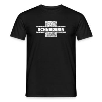 Geschenk für Schneiderin - Männer T-Shirt - Schwarz - Vorne - AI Model Male 178 light (178cm)
