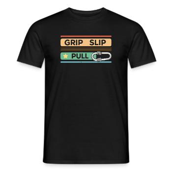 Grip Slip Sweater - Men's T-Shirt - black - Front - AI Model Male 178 light (178cm)