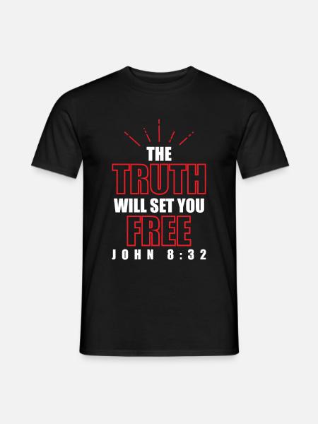 bible truth - Men's T-Shirt - black
