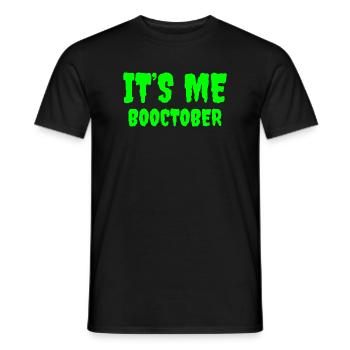 Halloween Booctober Graphic Ludique - T-shirt homme - noir - Devant - AI Model Male 178 light (178cm)
