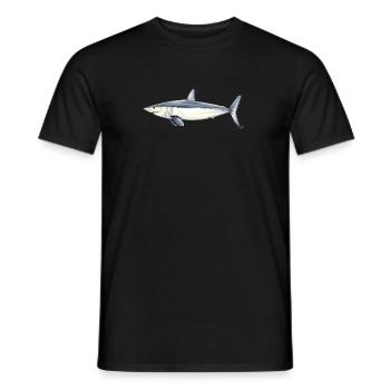 Shark Mako Marrajo - mako shark - requin - Men's T-Shirt - black - Front - AI Model Male 178 light (178cm)