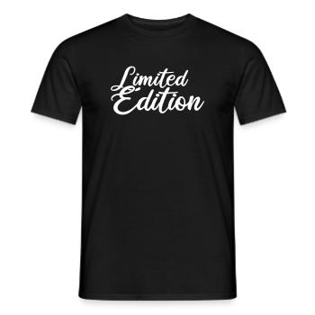 Limited edition - Men's T-Shirt - black - Front - AI Model Male 178 light (178cm)