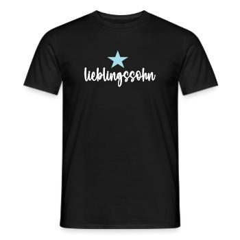 Favorite Son Best Sons Favorite Sons Child Son - Men's T-Shirt - black - Front - AI Model Male 178 light (178cm)