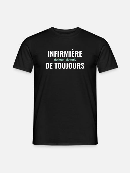 Infirmière de Toujours - T-shirt homme - noir