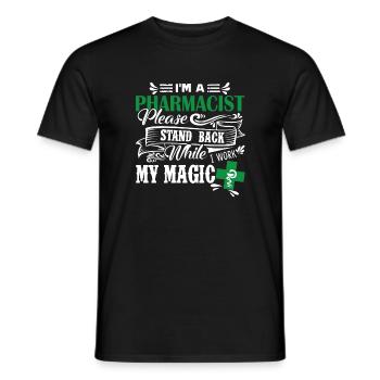 Pharmacien Je suis pharmacien - T-shirt homme - noir - Devant - AI Model Male 178 light (178cm)