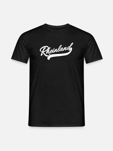Rhénanie rétro - T-shirt homme - noir