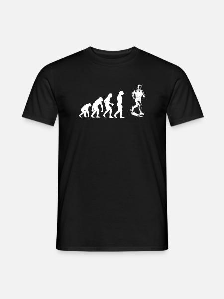 Running Graphics for Races - Men's T-Shirt - black