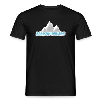 BarisanGebirge Berglandschaft - Männer T-Shirt - Schwarz - Vorne - AI Model Male 178 light (178cm)