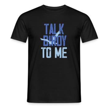 Parle Birdy avec moi - T-shirt homme - noir - Devant - AI Model Male 178 light (178cm)