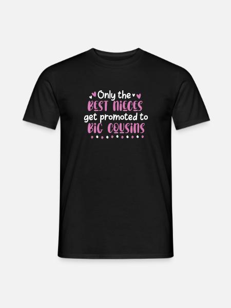 Cousin niece gift - Men's T-Shirt - black