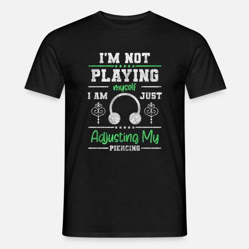 Piercing Art Piercing Studio - T-shirt homme - noir