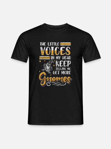 Dwarf Garden - Men's T-Shirt - black