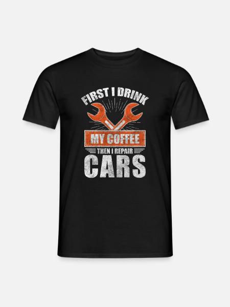 Mechanic, craftsman, mechatronics engineer, hobbyist - Men's T-Shirt - black