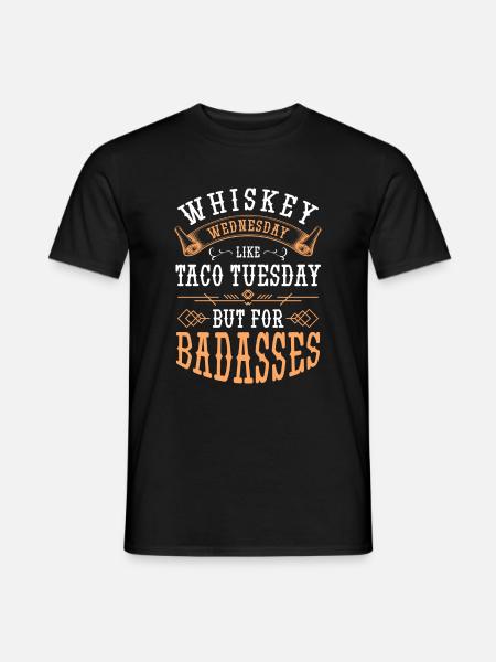 Schnapps Bartender Delight Intoxication - Men's T-Shirt - black