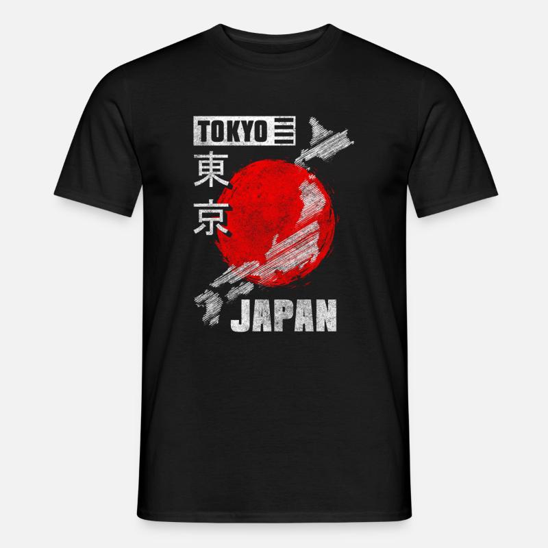 Japan Samurai Historisch - Männer T-Shirt - Schwarz