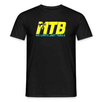 Alexwhiteclothing - Men's T-Shirt - black - Front - AI Model Male 178 light (178cm)