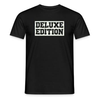deluxe_edition- - T-shirt homme - noir - Devant - AI Model Male 178 light (178cm)
