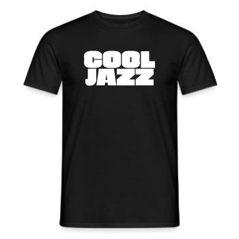 Cool Jazz  - Men's T-Shirt - black - Front - AI Model Male 178 light (178cm)