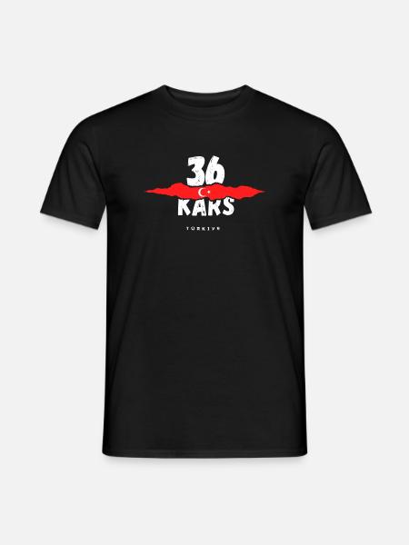 36 Kars Türkei Türkiye - Mænd T-shirt - sort