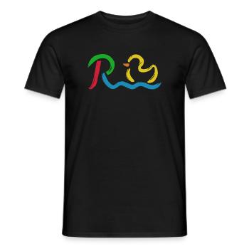 Endlich Rente - Ruhestand - Pension - Männer T-Shirt - Schwarz - Vorne - AI Model Male 178 light (178cm)