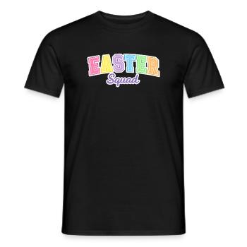 Chasse aux œufs de l’escouade de Pâques - T-shirt homme - noir - Devant - AI Model Male 178 light (178cm)