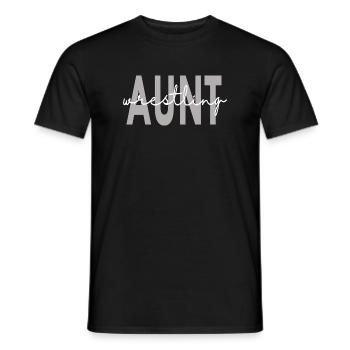 Stolze Wrestling-Tante Sportarten - Männer T-Shirt - Schwarz - Vorne - AI Model Male 178 light (178cm)
