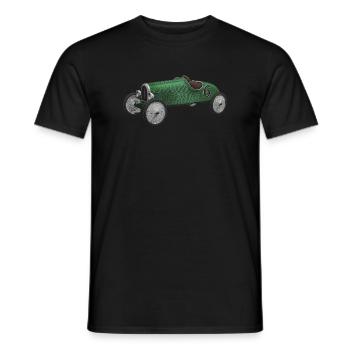 Children's vehicle - Men's T-Shirt - black - Front - AI Model Male 178 light (178cm)