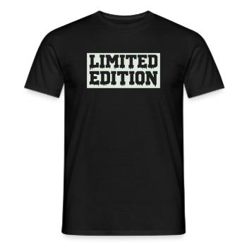 limited_edition - Men's T-Shirt - black - Front - AI Model Male 178 light (178cm)